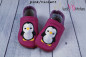 Preview: Lederpuschen Pinguin 1